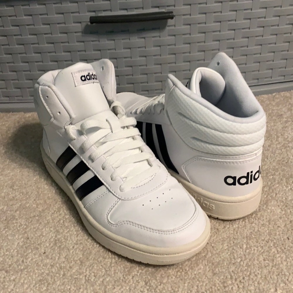 Adidas high top sneakers